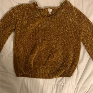 Size small orange-brown sweater